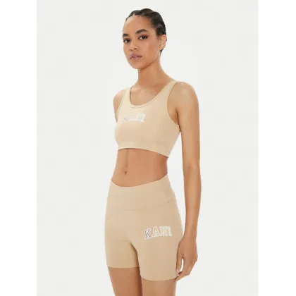 Zdjęcie Karl Kani Biustonosz top Small Serif 6131306 Beżowy Slim Fit