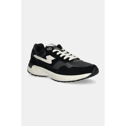 Zdjęcie Stepney Workers Club sneakersy Amiel S-Strike Suede Mix kolor czarny YP01115
