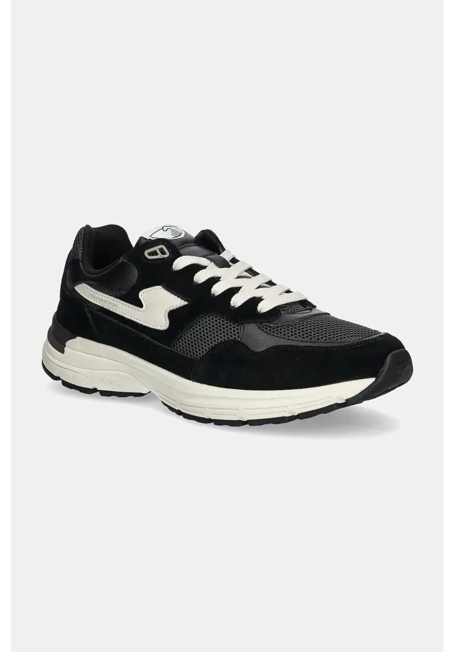 obrazek 1 Stepney Workers Club sneakersy Amiel S-Strike Suede Mix kolor czarny YP01115
