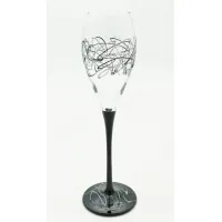 Zdjęcie Ręcznie wykonany komplet kieliszków do szampana - 6x220 ml