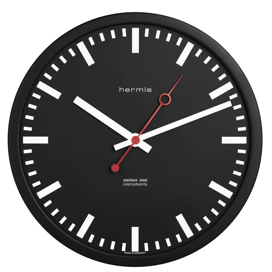 obrazek 2 Minimalistyczny ścienny zegar Hermle