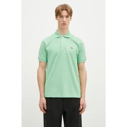 Zdjęcie Lacoste polo bawełniane kolor zielony