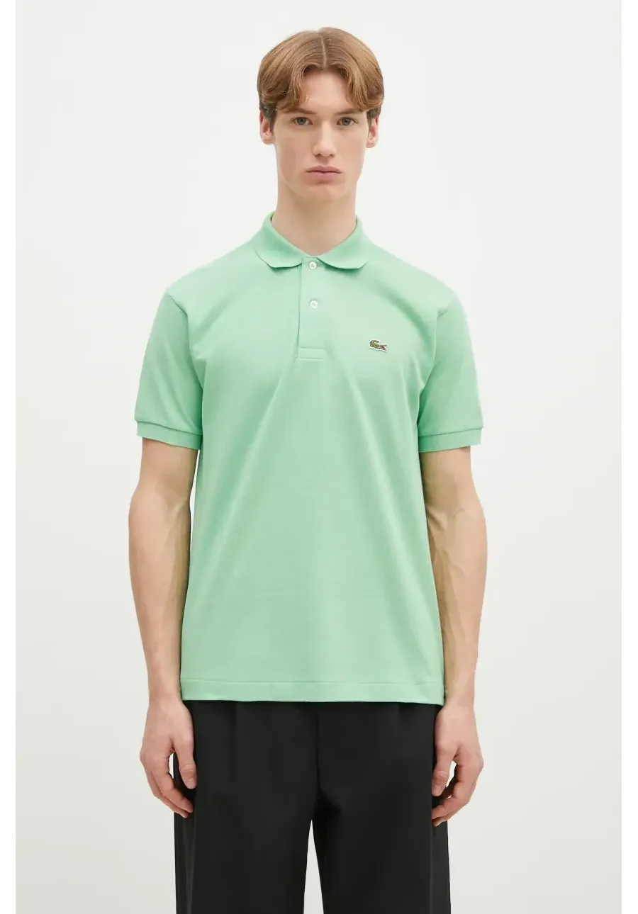 obrazek 1 Lacoste polo bawełniane kolor zielony