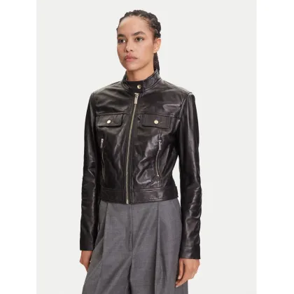 Zdjęcie Marciano Guess Kurtka skórzana 5YGL09 7345A Czarny Regular Fit