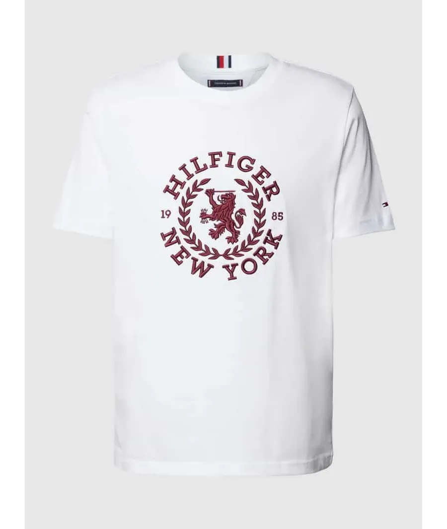 obrazek 1 T-shirt z wyhaftowanym motywem