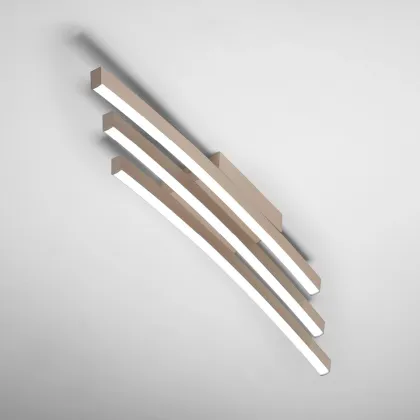 Zdjęcie Lampa sufitowa Bow z opcją ściemniania - kolor piaskowy