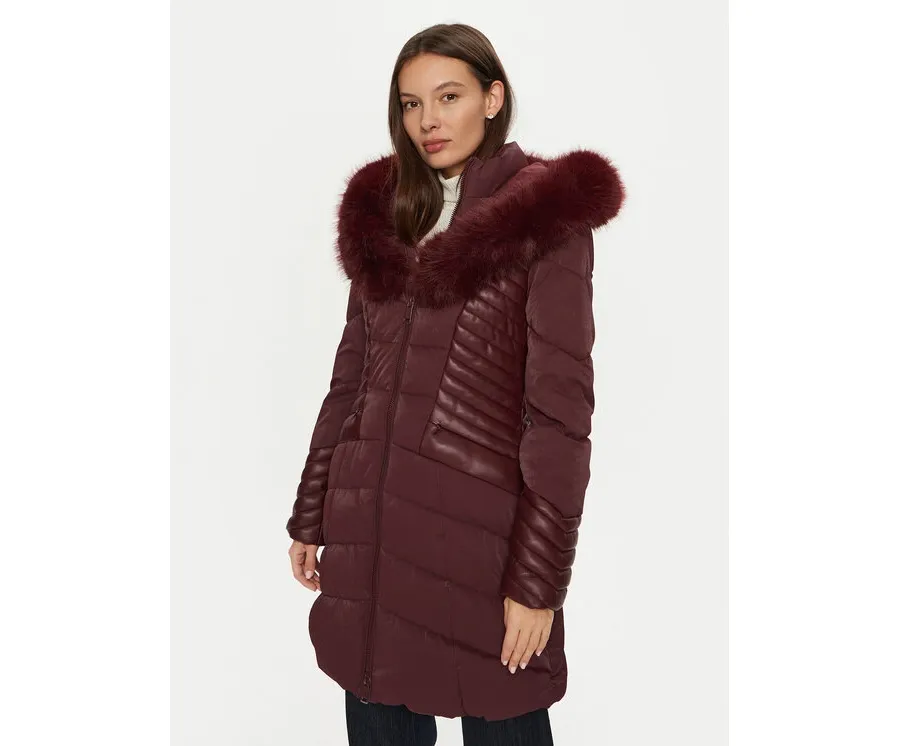 obrazek 1 Guess Kurtka puchowa New Oxana W4BL61 WGLZ0 Bordowy Regular Fit