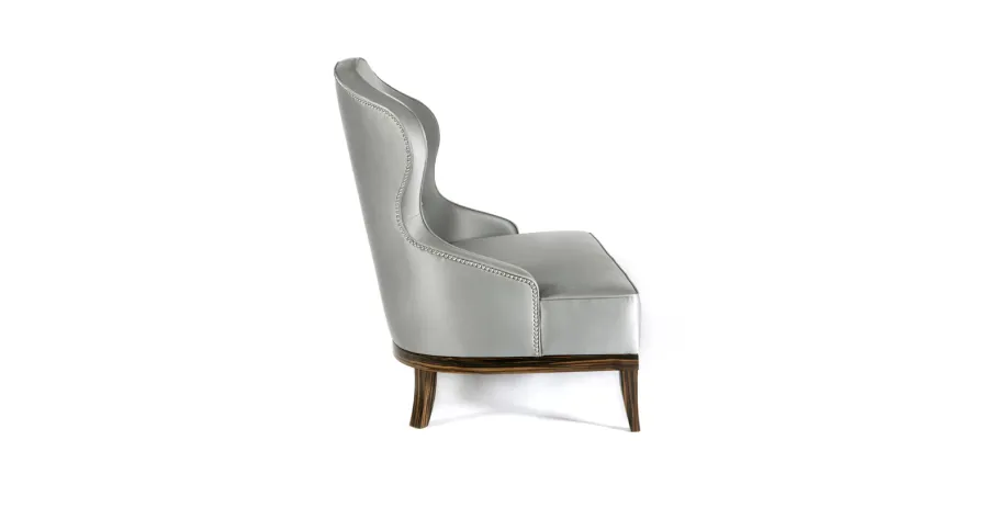 obrazek 3 Dwuosobowa, szara sofa do salonu - Munna