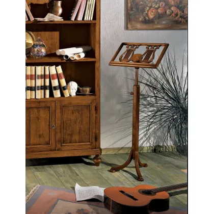 Picture Lectern stand with adjustable height, made of solid wood - Zanini
