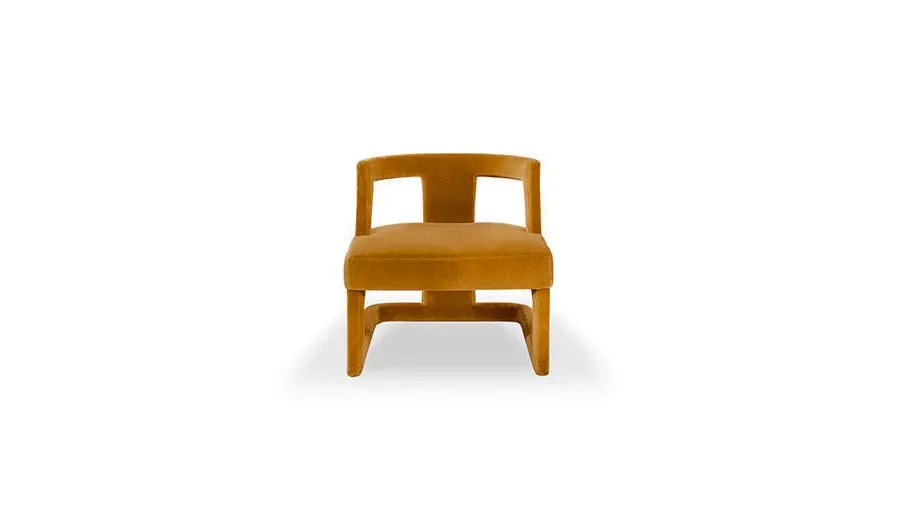 obrazek 1 Portugalski fotel w kolorze miodowym