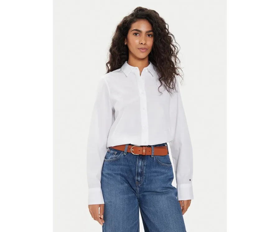 obrazek 1 Tommy Hilfiger Koszula WW0WW43344 Biały Regular Fit