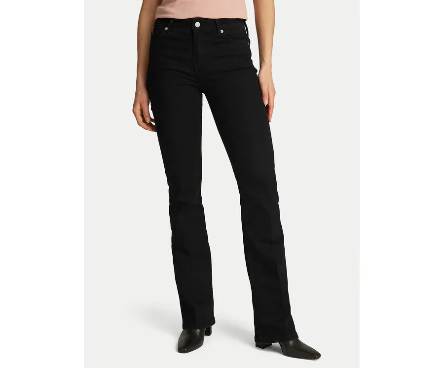obrazek 1 Tommy Hilfiger Jeansy WW0WW45007 Czarny Bootcut Fit