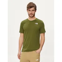 Zdjęcie The North Face T-Shirt Foundation Mountain Lines NF0A8830 Zielony Regular Fit