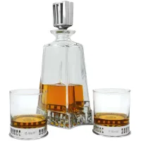 Zdjęcie Luksusowa karafka i szklanki do whisky