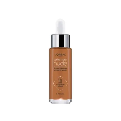Zdjęcie L'Oréal Paris Perfect Match nude Plumping Tinted Serum Tonujący krem do twarzy 30 ml Nr. 6-7 - dunkel