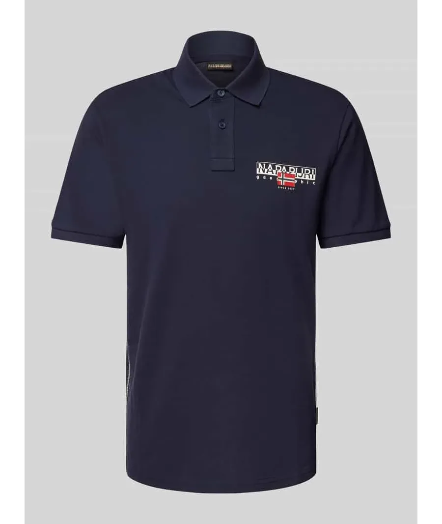obrazek 1 Koszulka polo o kroju slim fit z nadrukiem z logo model ‘AYLMER’