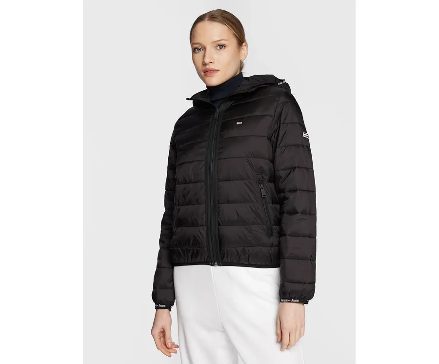 obrazek 1 Tommy Jeans Kurtka przejściowa Quilted Tape DW0DW15168 Czarny Regular Fit