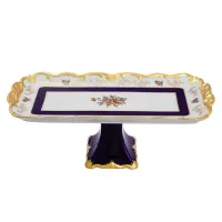 Zdjęcie Stylowa patera z porcelany