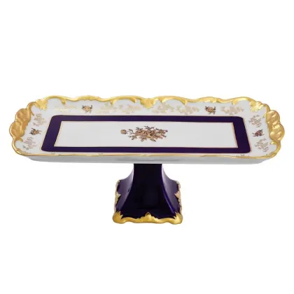 Zdjęcie Stylowa patera z porcelany