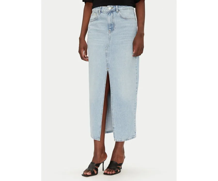 obrazek 1 Liu Jo Spódnica jeansowa UA5188 D4854 78840 Niebieski Regular Fit