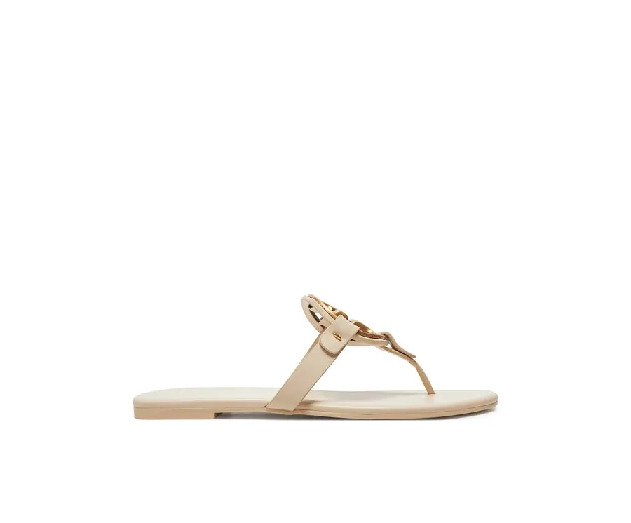 obrazek 1 Tory Burch Japonki Miller 136593 Écru