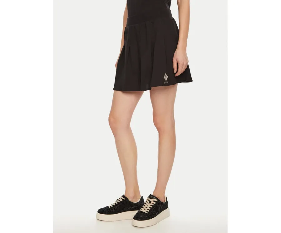 obrazek 1 Guess Spódnica mini V5RD00 KCOK1 Brązowy Regular Fit