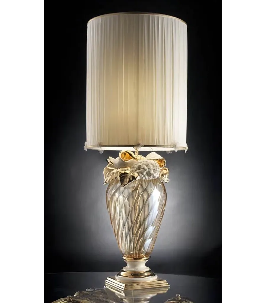 obrazek 1 Ozdobna ceramiczna lampa do salonu