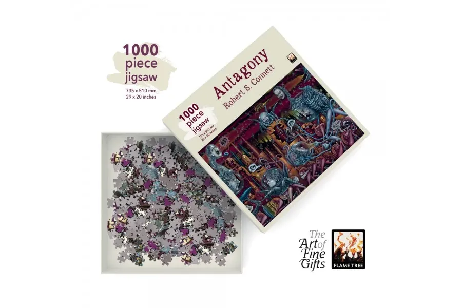 obrazek 2 Puzzle dla dorosłych Robert S Connett: Antagonia - Flame Tree Publishing