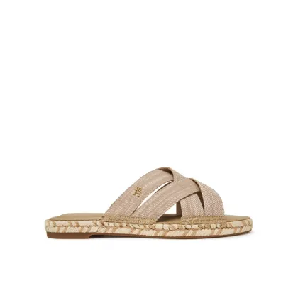 Zdjęcie Tommy Hilfiger Espadryle Chambray Espadrille Mule FW0FW08501 Beżowy