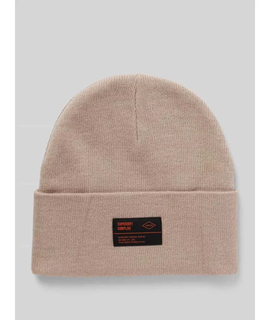obrazek 1 Czapka beanie z naszywką z logo model ‘WORKWEAR’