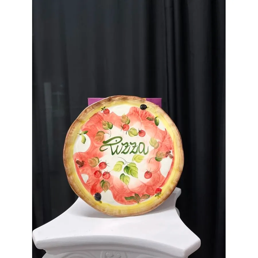 obrazek 1 Piękny ceramiczny talerz do serwowania pizzy - Le Ceramiche
