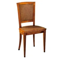 Zdjęcie Klasyczne włoskie krzesło z drewna litego