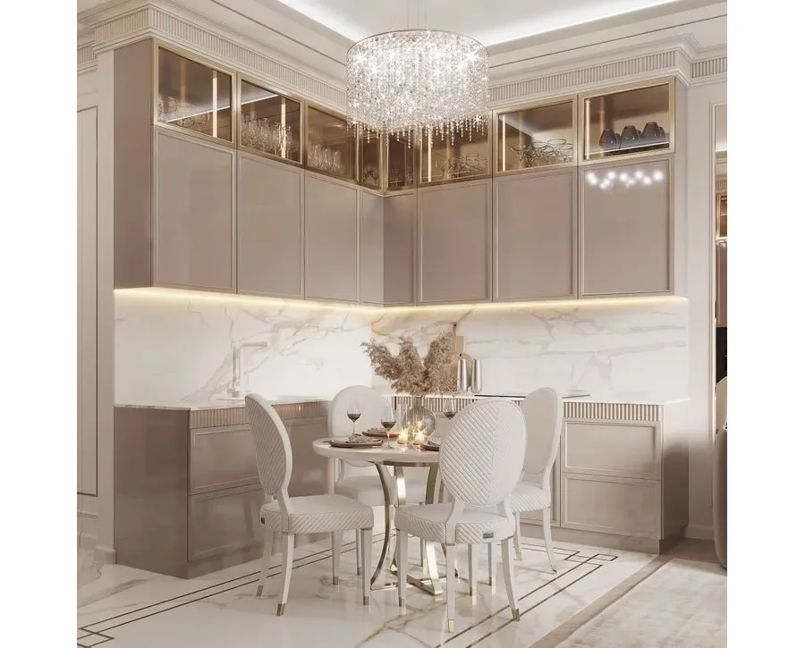 obrazek 4 Bogato zdobiony żyrandol Varsovia - idealny do luksusowych pomieszczeń