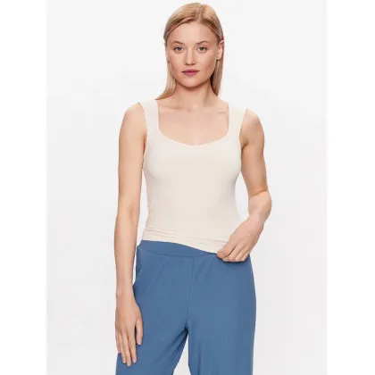 Zdjęcie Triumph Koszulka piżamowa Natural Spotlight Camisole 10214842 Écru Regular Fit