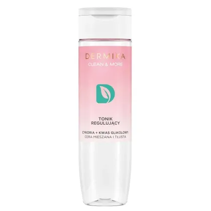 Zdjęcie Dermika Clean & More Tonik regulujący do cery normalnej, tłustej i mieszanej 200 ml