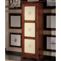 Zdjęcie Spiżarnia z dekoracyjnymi kwiatami, 1 drzwi, 3 półki - Fratelli Mirandola