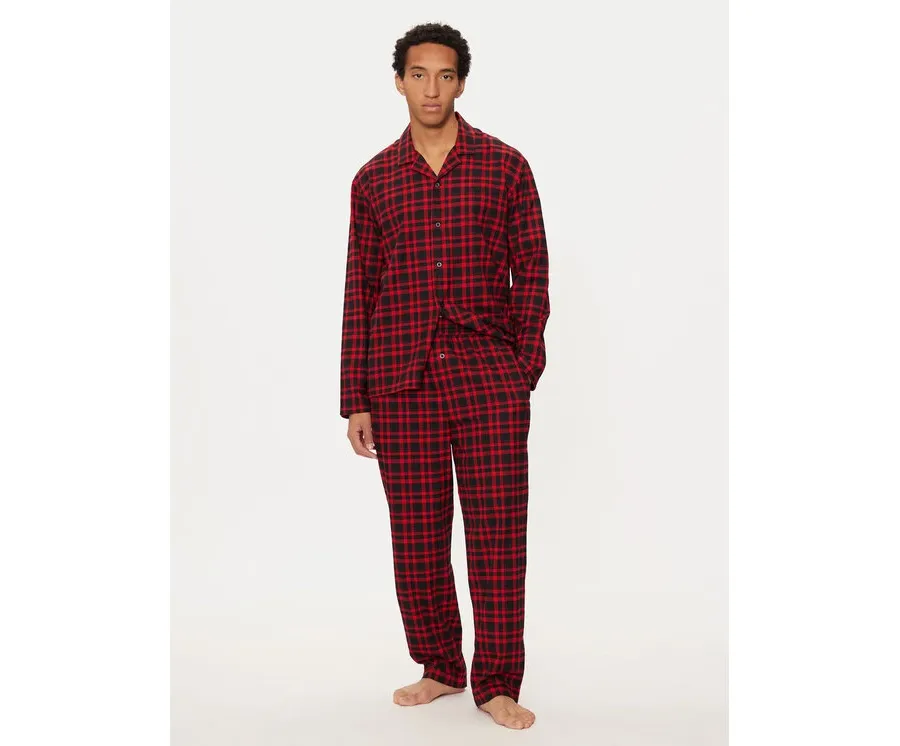 obrazek 1 Hugo Piżama 50534200 Czerwony Relaxed Fit HUGO