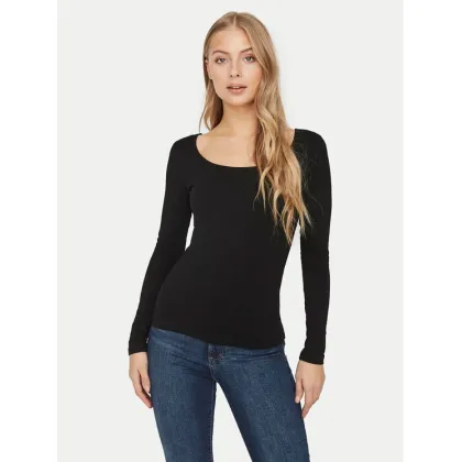 Zdjęcie Vero Moda Bluzka Maxi My 10228809 Czarny Slim Fit