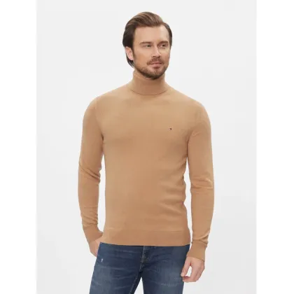 Zdjęcie Tommy Hilfiger Golf Pima MW0MW28048 Beżowy Regular Fit