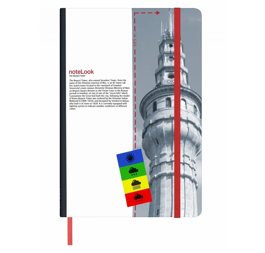 obrazek 1 Oryginalny dziennik z wizerunkiem The Beyazit Tower