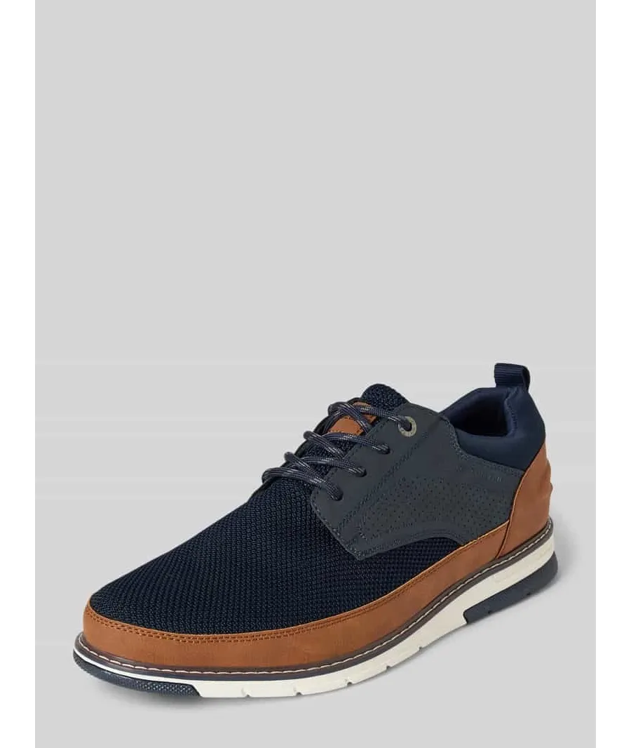 obrazek 1 Buty derby z detalem z logo