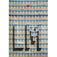 Picture L&M - analog collage made by Bashe Dunin