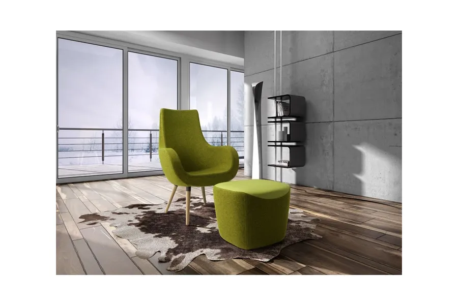 picture 2 Elegant leather chair – Leyform