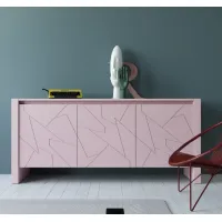 Zdjęcie Oryginalny kredens DIAGONA 3 drzwi z Włoch - Fratelli Mirandola