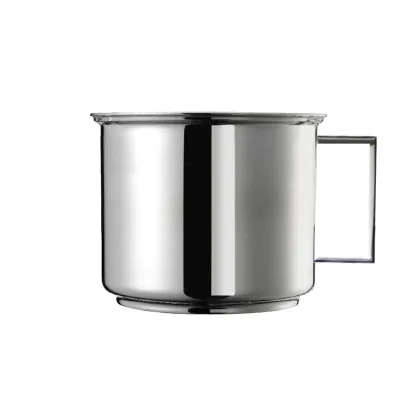 Zdjęcie Elegancki kubek do mleka ze stali nierdzewne 1,3l
