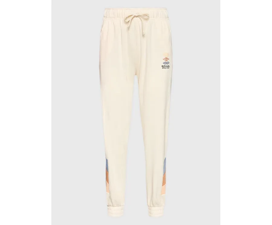 obrazek 1 Rip Curl Spodnie dresowe Melting Waves 005WPA Écru Regular Fit