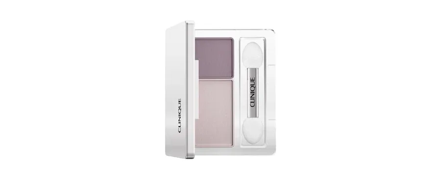 obrazek 1 CLINIQUE All About Shadow Duo Cień do powiek 2.2 g Twilight Mauve / Brandided