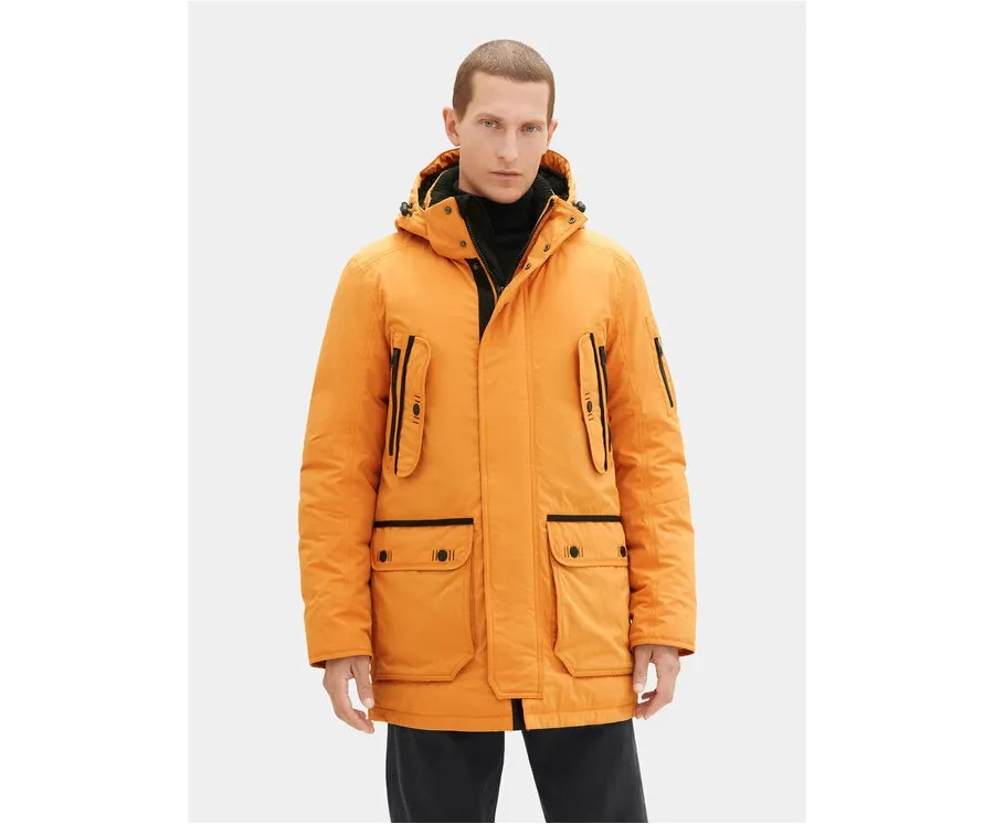 obrazek 1 Tom Tailor Parka 1037356 Pomarańczowy Regular Fit