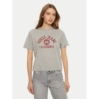 Zdjęcie Guess Jeans T-Shirt W5RI43 K8HM0 Szary Regular Fit