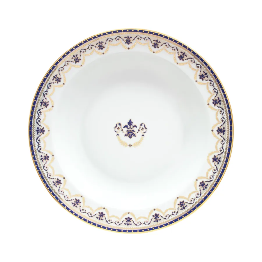 obrazek 9 Gustowna zastawa stołowa z porcelany dla 12 osobowej rodziny - Porcel